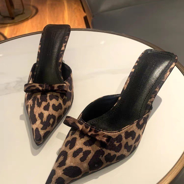 women's leopard-print pointed  - Ethnic Fashion Women recension och pris