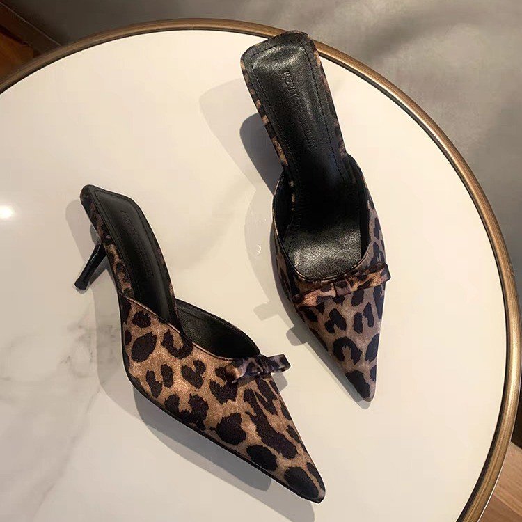women's leopard-print pointed  - Ethnic Fashion Women recension och pris