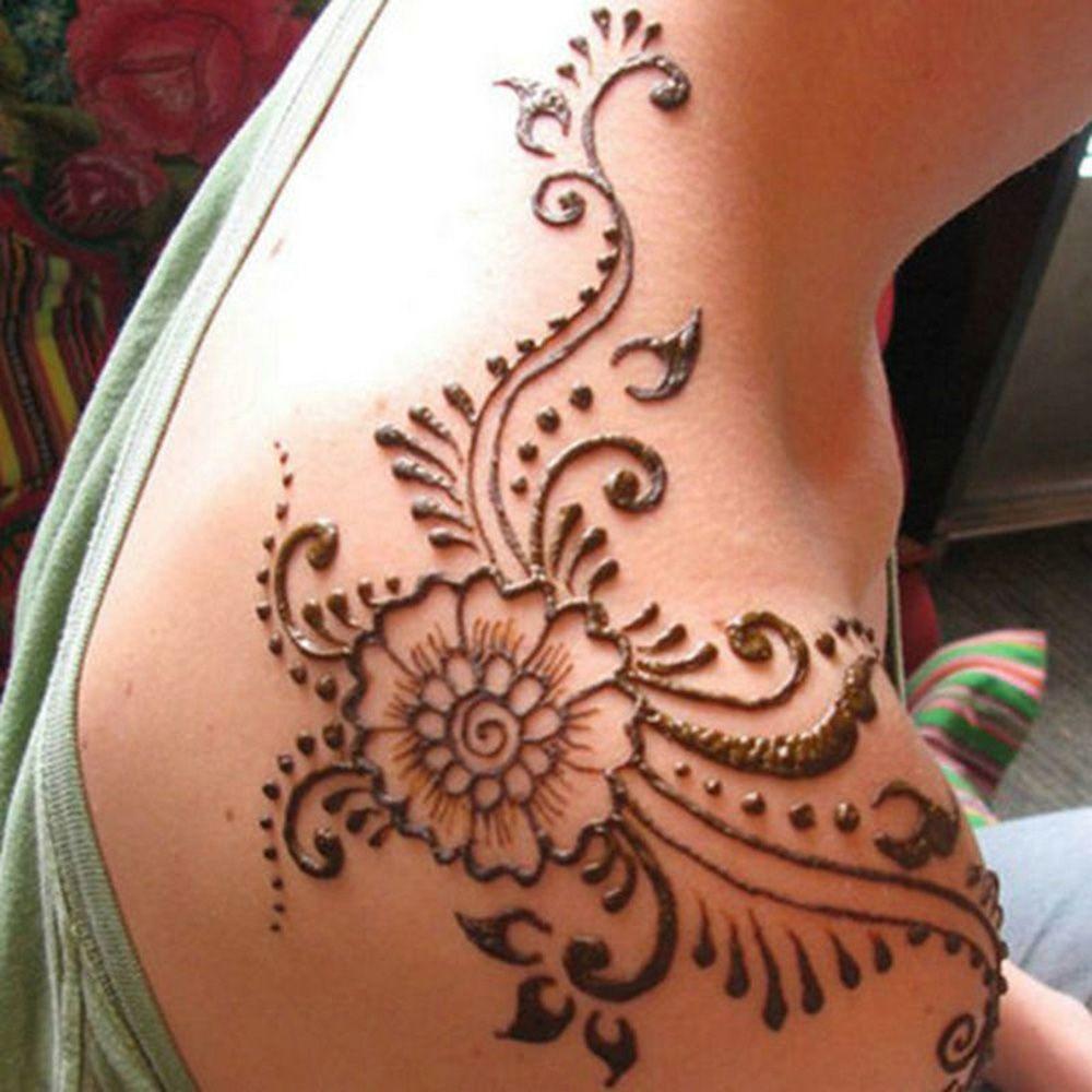 Natural Temporary Flash Tattoo - Ethnic Fashion India recension och pris
