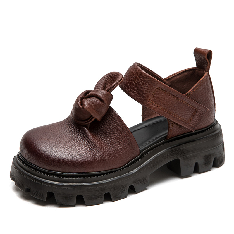 5cm Ethnic Knot Platform Wedge - Ethnic Fashion Women recension och pris