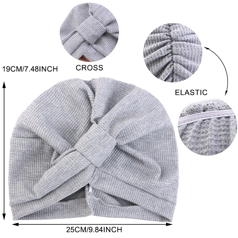 Women's Cotton Waffle Headscar - Ethnic Fashion India recension och pris